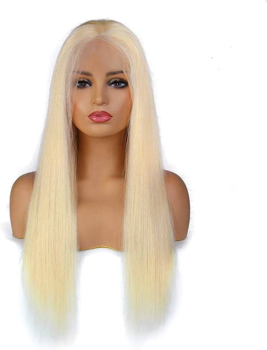 360 Blonde Straight Lace Wigs