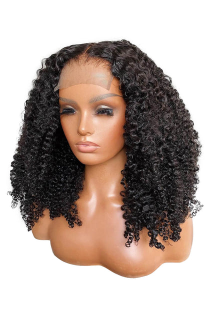Lace Closure Kinky Curly Wigs