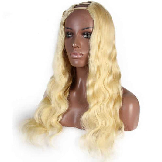 Blonde Body Wave U-Part Wigs