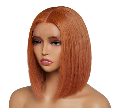 Lace Closure Sugar Maple Bob Wigs