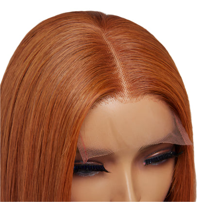 Lace Closure Sugar Maple Bob Wigs