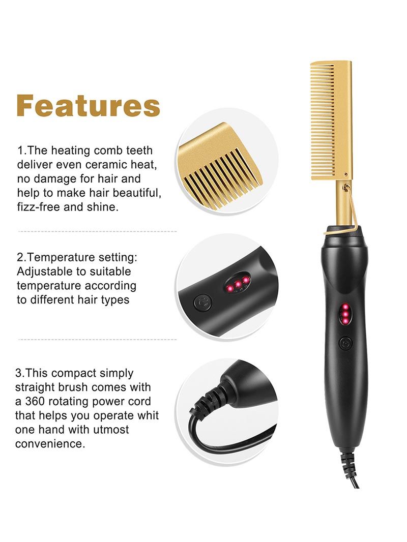 ELECTRIC CERAMIC HOT PRESSING COMB