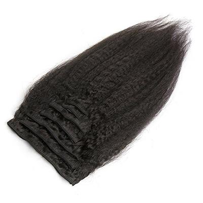 KINKY STRAIGHT CLIP-INS HAIR EXTENSION
