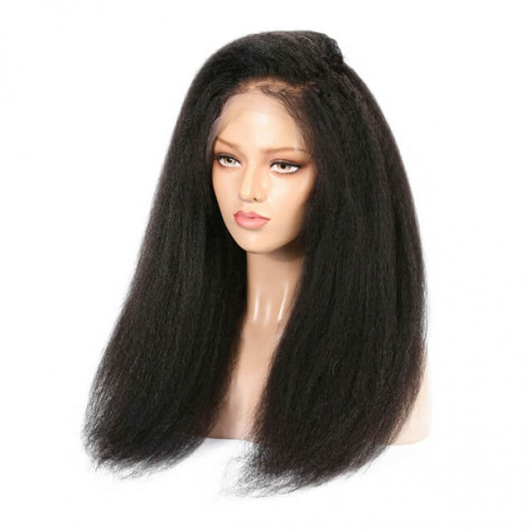 LACE FRONTAL KINKY STRAIGHT WIGS