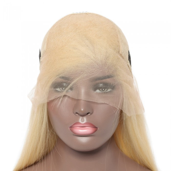 BLONDE STRAIGHT LACE FRONTAL WIGS