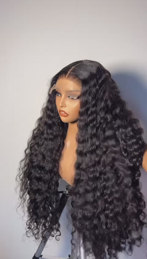 Load video: lace frontal body wave wigs